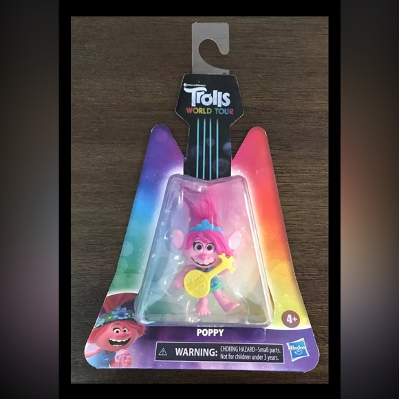 Trolls World Tour Poppy Bundle (Walkie Talkies, Batteries, Mini Fig, Stickers) - Picture 6 of 6